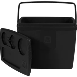 Caixa Térmica Cooler 19L Preta Pesca Praia Camping Belfix