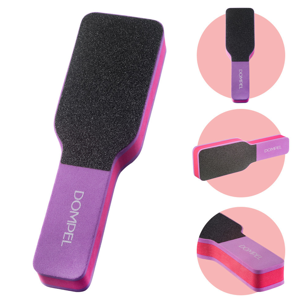 Lixa Para Pés Pedicure Profissional Eva Raquete Dupla Face Grossa Finas Dompel