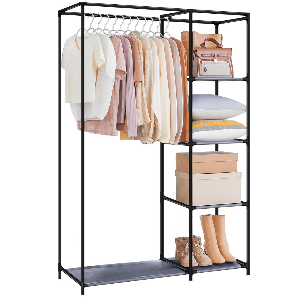 Armário Arara Guarda Roupa Cabideiro Sapateira Prateleira Organizador Vertical Multiuso Closet em Oferta na Shopee