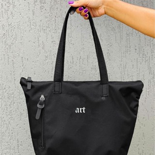 Bolsa Shopper Nylon ART  de Ombro Clean Esportiva Academia Bags Gym Feminino Ziper Resistente Treino Unisex em Oferta na Shopee
