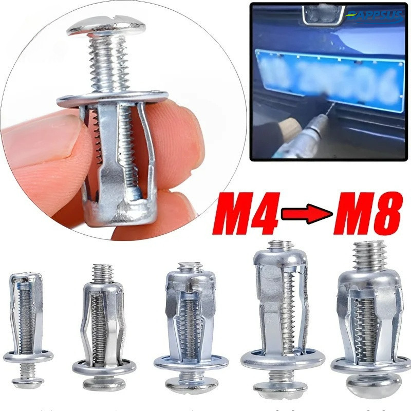 [Melhor Para Você] M4 M5 M6 M8 Porcas De Ferro Rebites Requintados/Macaco/Ferramentas De Reparo Automotivo Acessórios em Oferta na Shopee
