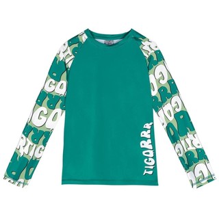 Camiseta Manga Longa Com Proteção UV Menino Tigor em Oferta na Shopee
