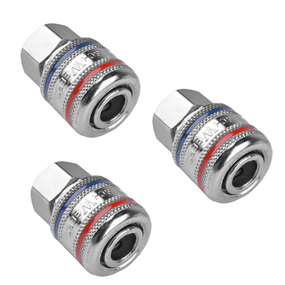 3 ENGATE RAPIDO 1/4" SCHWEERS ER 767 F ROSCA FEMEA 1/4" BSP em Oferta na Shopee