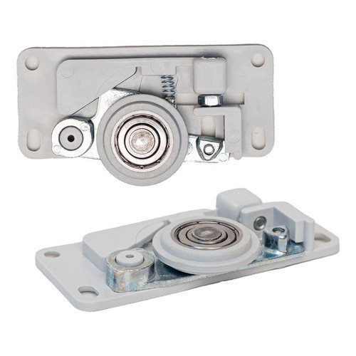 Kit 2 Roldanas Para Porta Guarda Roupa Armário Com Mola 2 Pçs