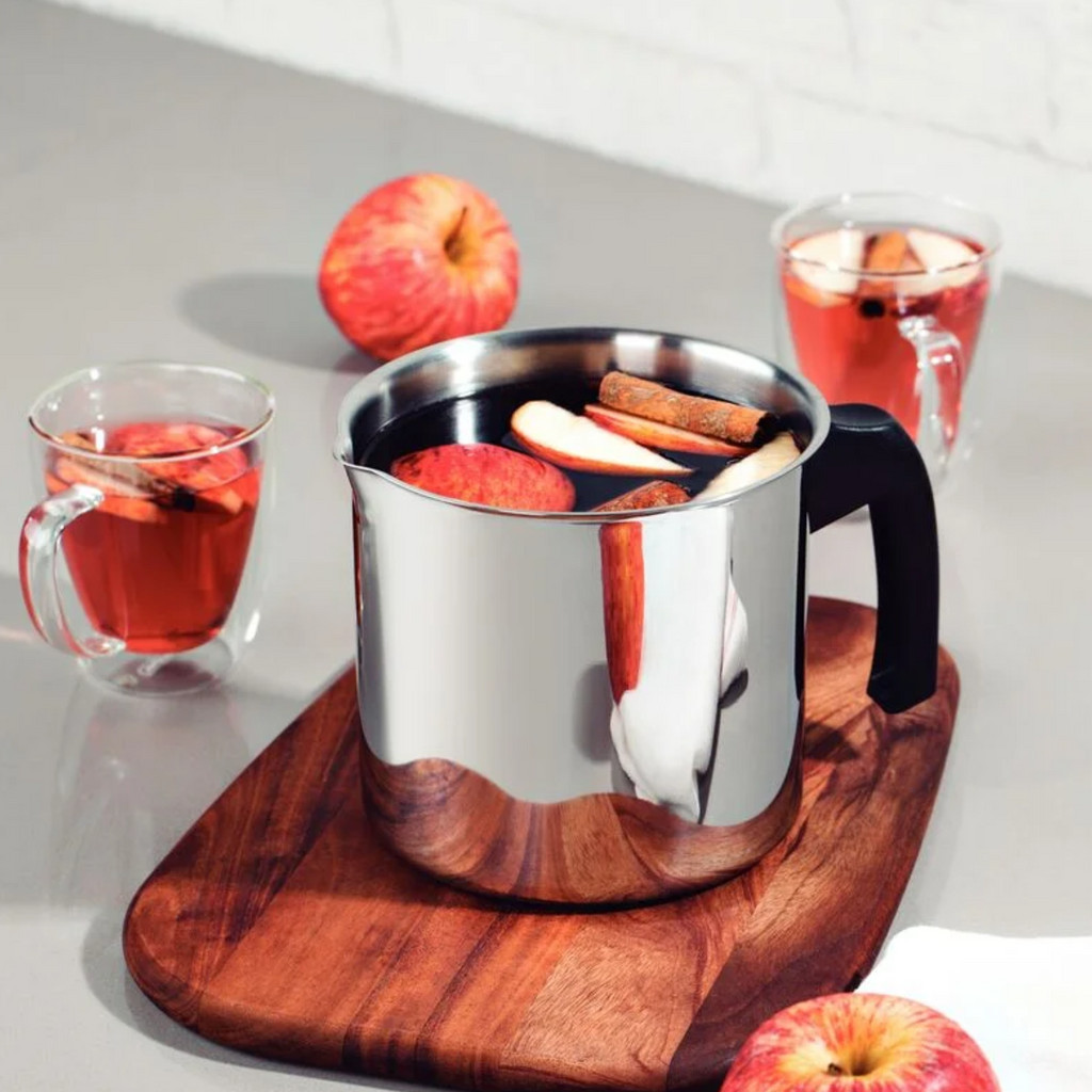 Caneca Leiteira Fervedor Tramontina Indução Aço Inox 2 Litros C/ Baquelite em Oferta na Shopee