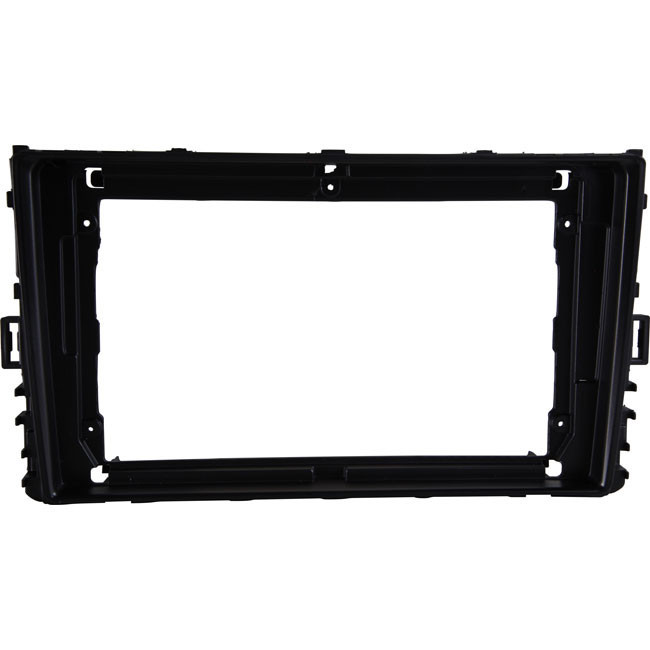 Moldura 9 Polegadas Preto T-cross Virtus Polo Nivus 18-23
