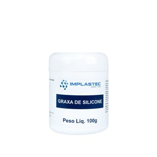 Graxa de Silicone Implastec IGS 200 Pote 100g em Oferta na Shopee