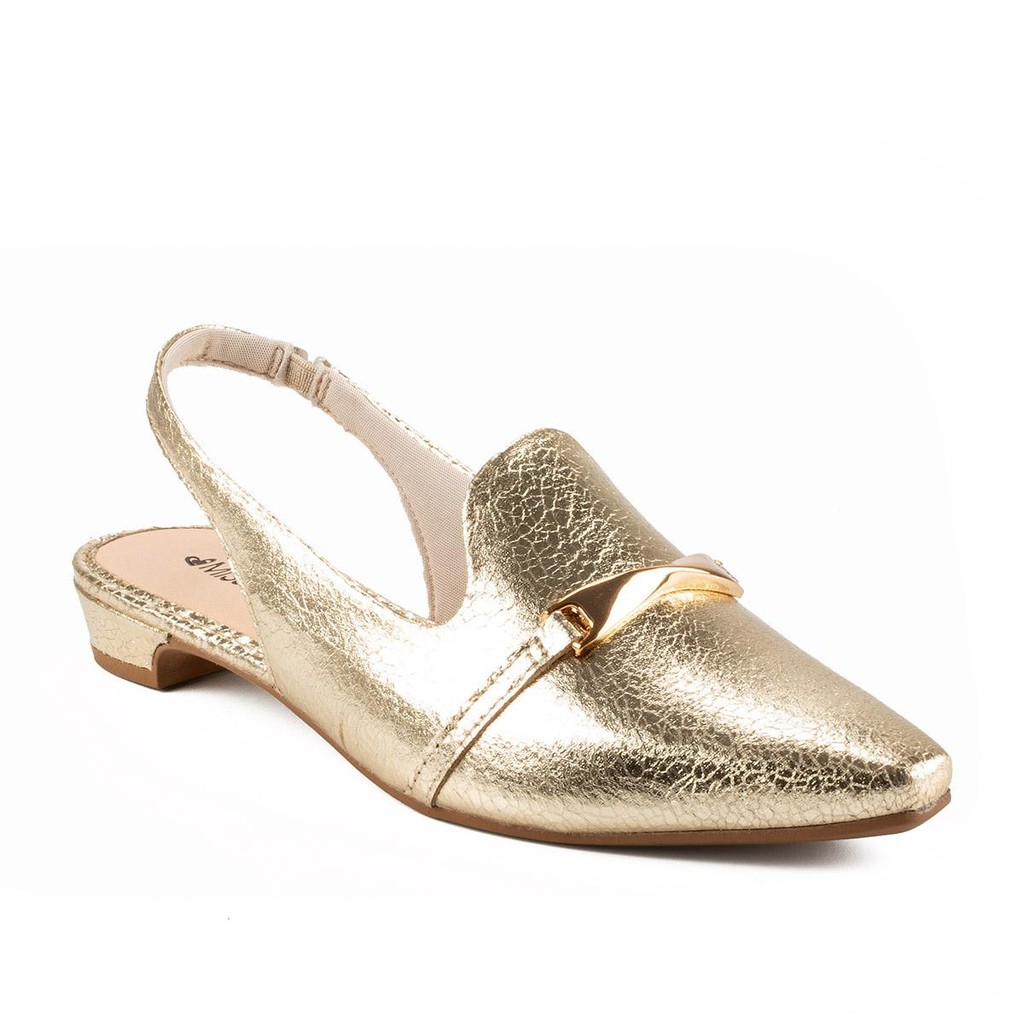 Sapato Mississipi Slingback Metalizado ME233