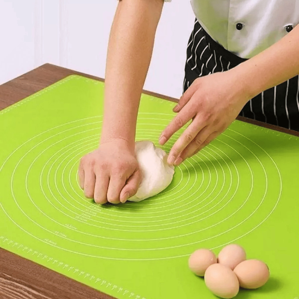 Tapete De Silicone Culinário 40x50 ou 70x50cm Pasta Antiaderente Para Abrir Massa Confeitar em Oferta na Shopee