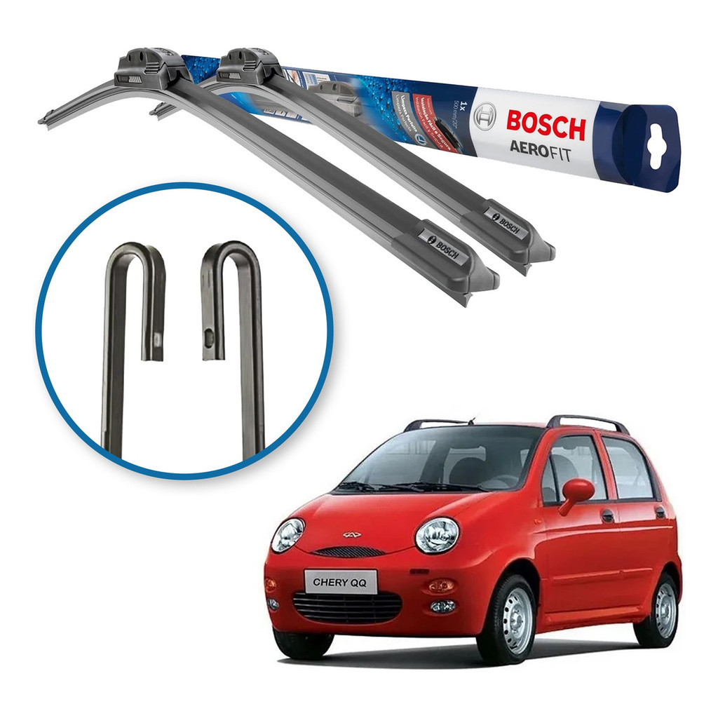 Palheta Limpador Parabrisa Original Bosch Chery QQ 2011 A 2016 em Oferta na Shopee