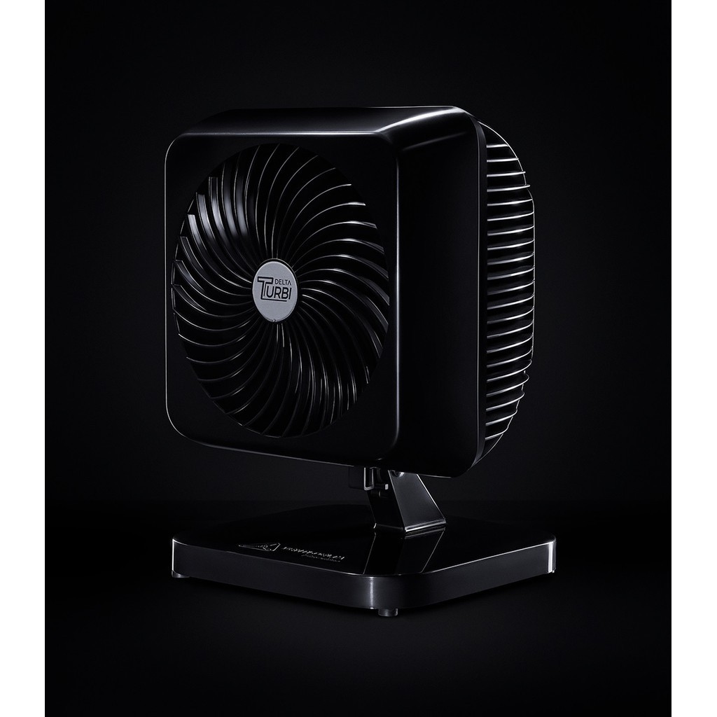 Ventilador De Mesa ou Parede 30cm 130W 127V PRETO Oscilante Delta Turbi 62-3101 Ventidelta