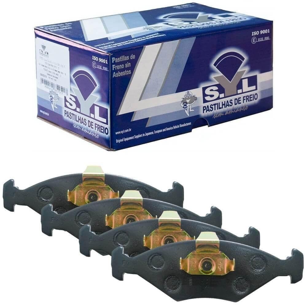 Kit Pastilha Freio Fiat Siena 2009 A 2016 Dianteira Syl em Oferta na Shopee