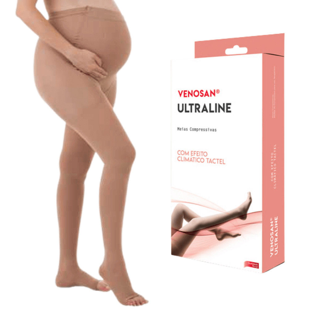 Meia Calça Gestante ATM Venosan Ultraline 4000 Comp 20-30