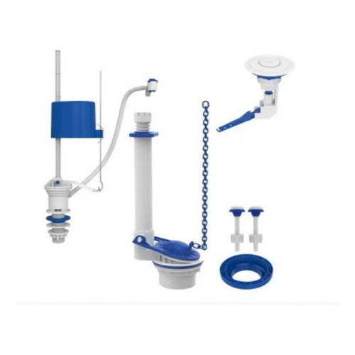 Kit Caixa Acoplada Universal Acionador Lateral Roca Fiori