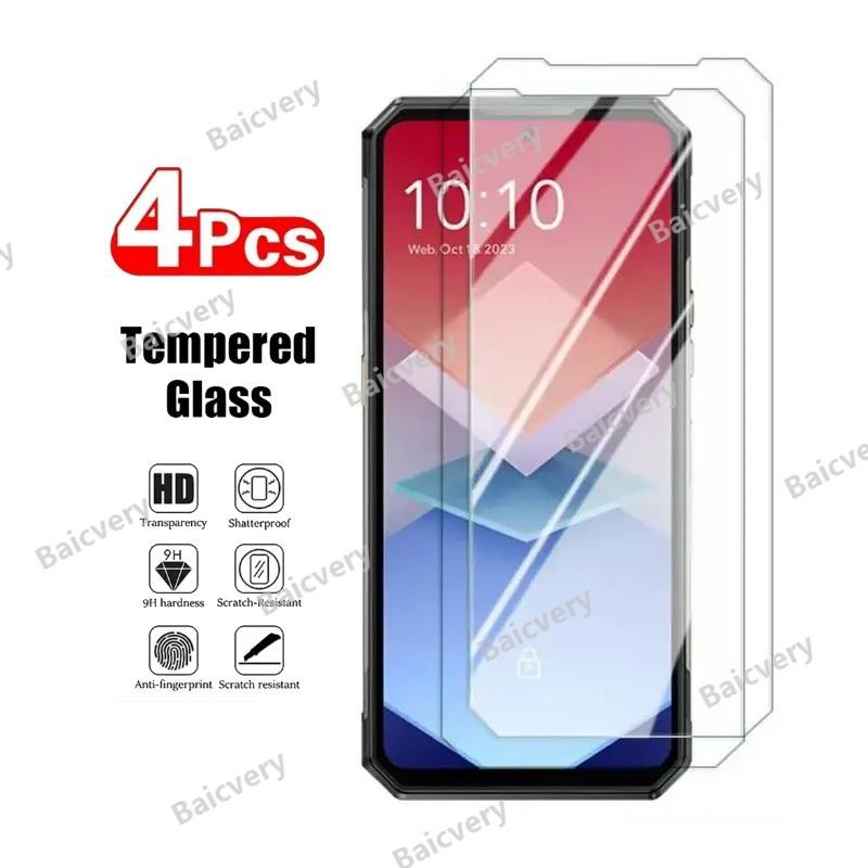 Fossibot F106 Pro 9H Protetor De Tela De Vidro Temperado Filme HD Para Telefone
