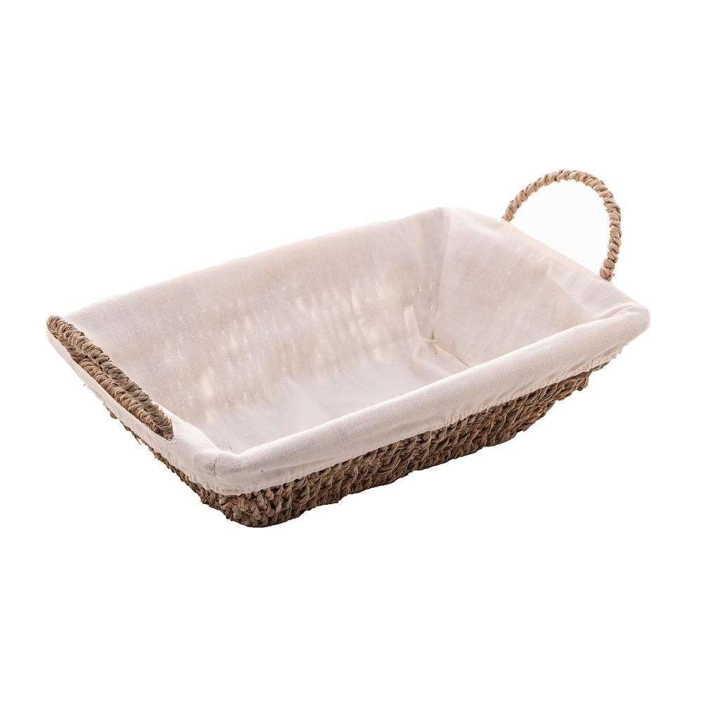Cesta Retangular Wolff de Sisal - Home & Living