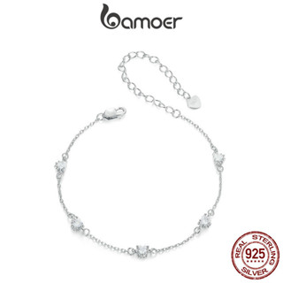 Bamoer 925 Sterling Sliver Bracelet Pulseira De Fita De Cão Pata Design Jóias Presentes Para Mulheres em Oferta na Shopee