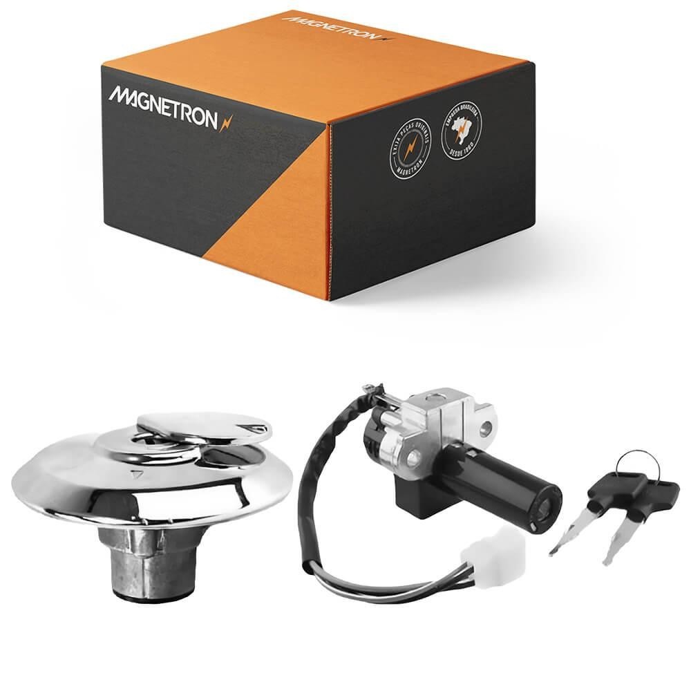 Conjunto Trava Chave Ignição CG 150 Fan ESi 2010 Magnetron em Oferta na Shopee