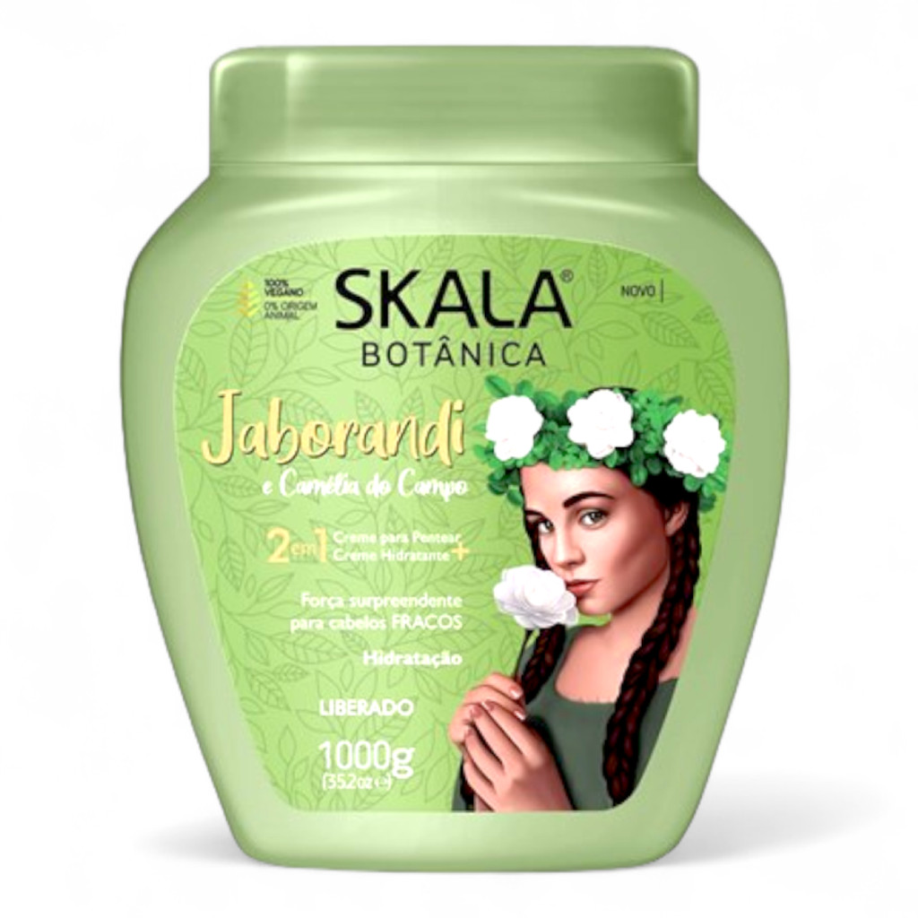Creme de Tratamento Skala Jaborandi 1kg - Hidratação Intensa e Fortalecimento Natural