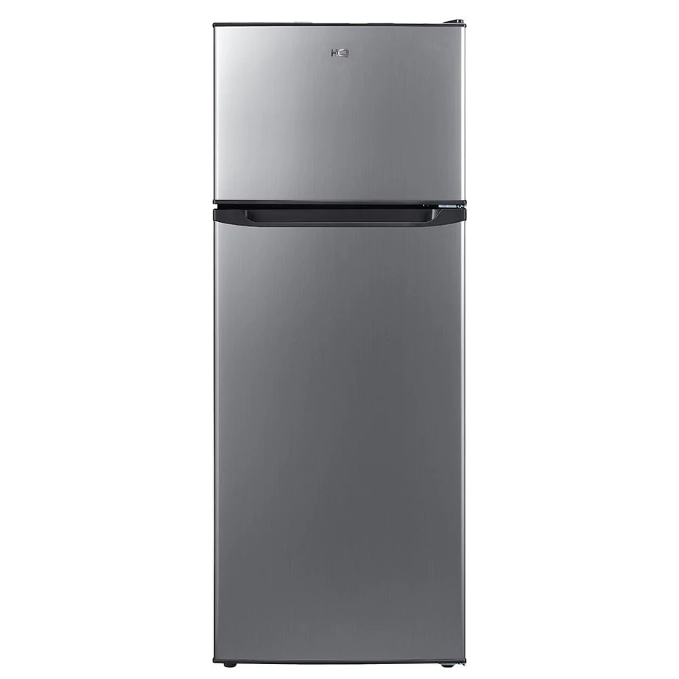 Geladeira Refrigerador HQ Defrost 230 Litros Preto/Inox HQ-230RDF 220V