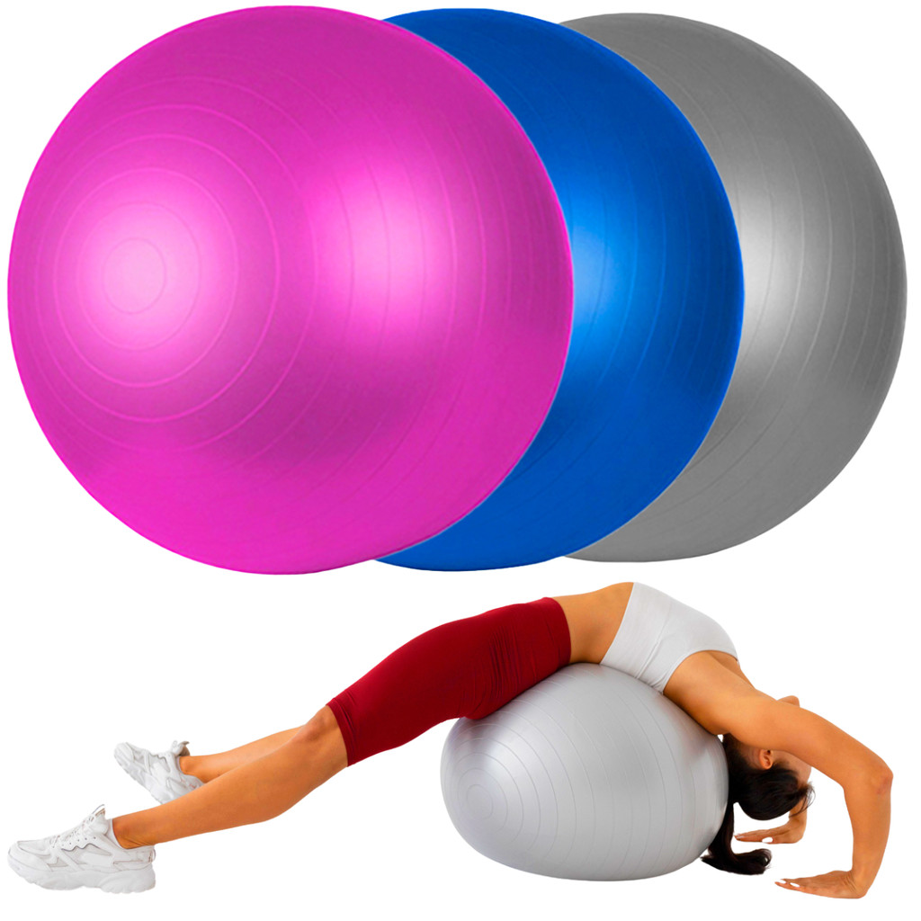 Bola Pilates Yoga Fisioterapia Suiça Ginástica 65cm 250kg em Oferta na Shopee
