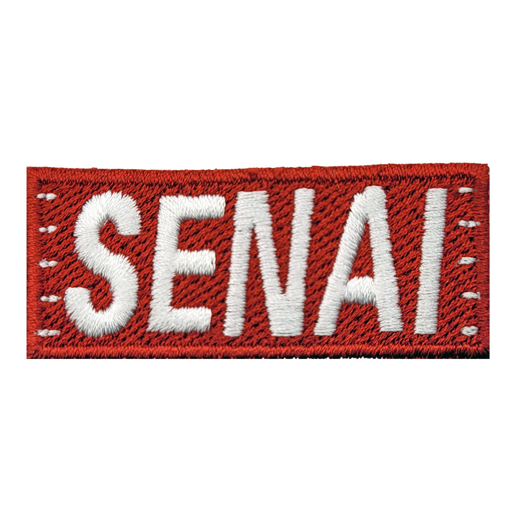 Patch Bordado Senai Unidade Termocolante Aplique 6 Xx2,5 cm