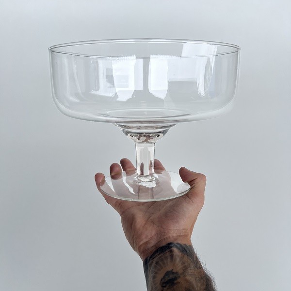 Taça de Vidro Asthurias Sobremesa Doces para Decoração ou Arranjo Florais 3 Litros em Oferta na Shopee