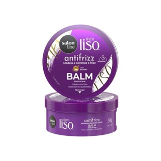 Balm Salon Line Meu Liso Antifrizz 50gr em Oferta na Shopee