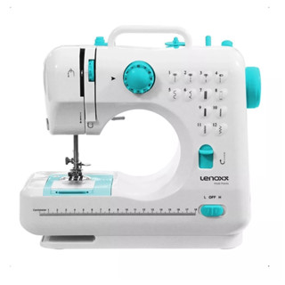 Máquina De Costura Multi Points Psm101 Lenoxx Bivolt Cor Branco 110v/220v