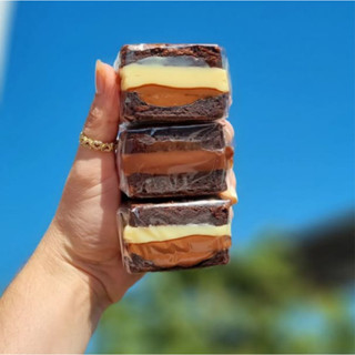 Folha Transparente Brownie Bem Casado Doces Uso Em Geral 20x20 15x15 em Oferta na Shopee