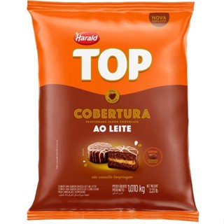Chocolate Top Harald Gotas Ao Leite Cobertura Frac 1,01kg