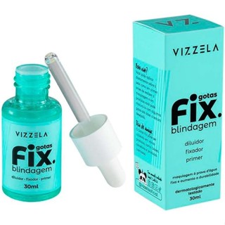 Blindagem Vizzela Gotas Fix Diluidor Fixador e Primer - 30ml