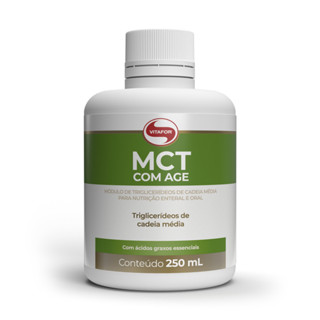 MCT com AGE Triglicerídeos Cadeia Media com Acidos Graxos Essenciais 250ML Vitafor