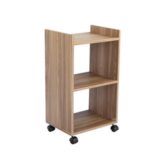 Estante Multiuso Freijó para Quarto Sala com Rodízio 40cm em Oferta na Shopee