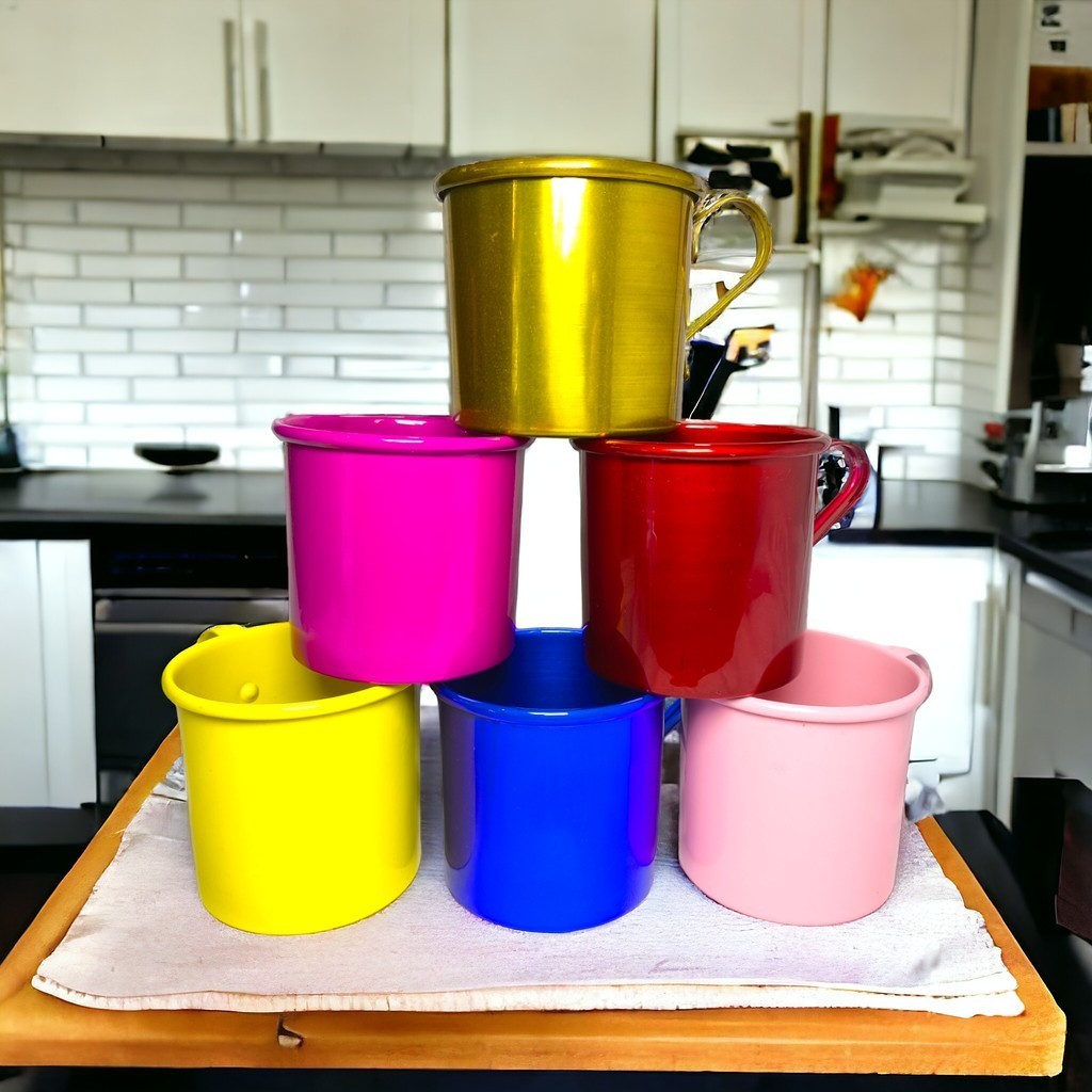 Caneca Copo Para Moscow Mule Café Chá Alumínio Várias Cores 350ml em Oferta na Shopee