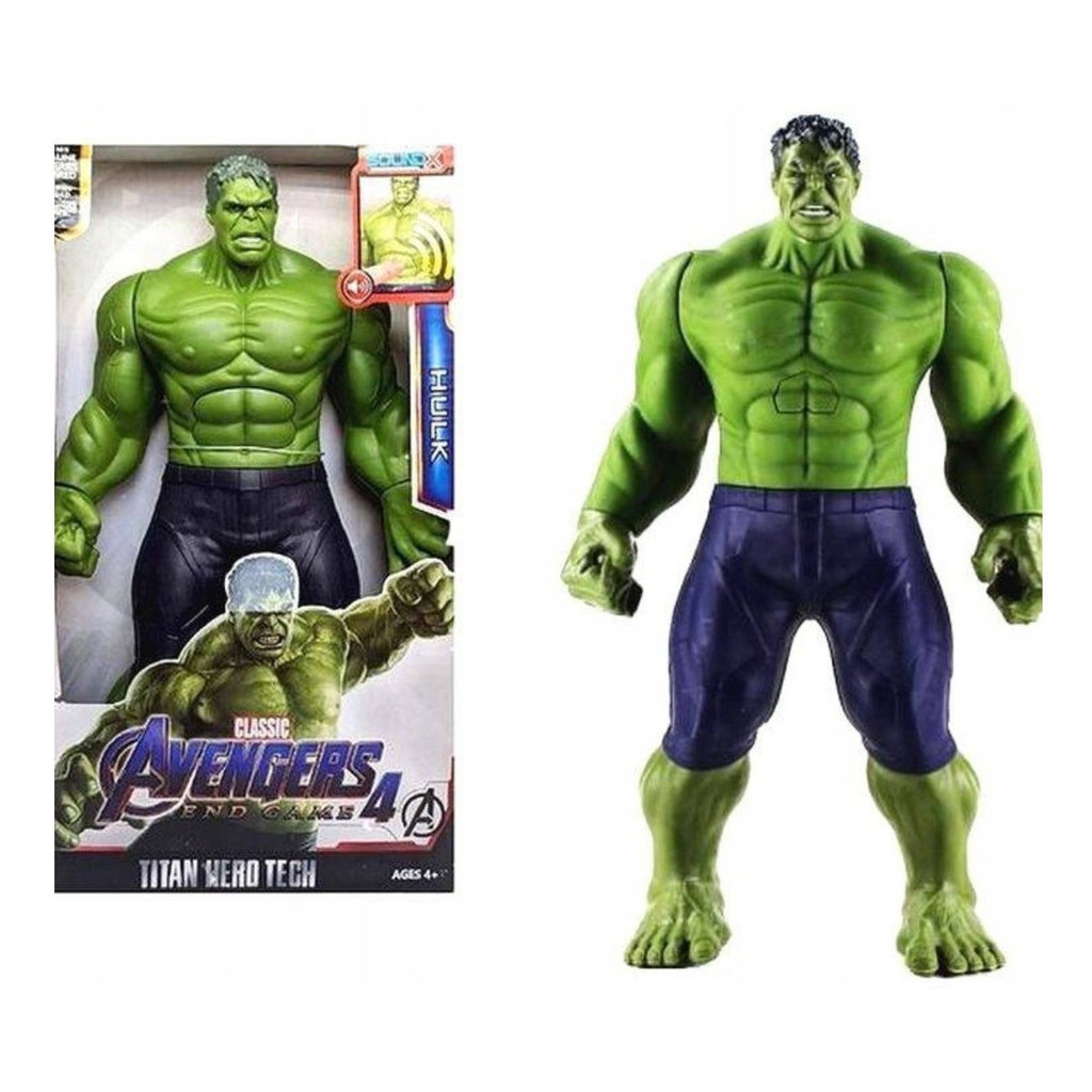 Boneco Incrivel Hulk Articulado C/ Som 30cm Presente Natal em Oferta na Shopee