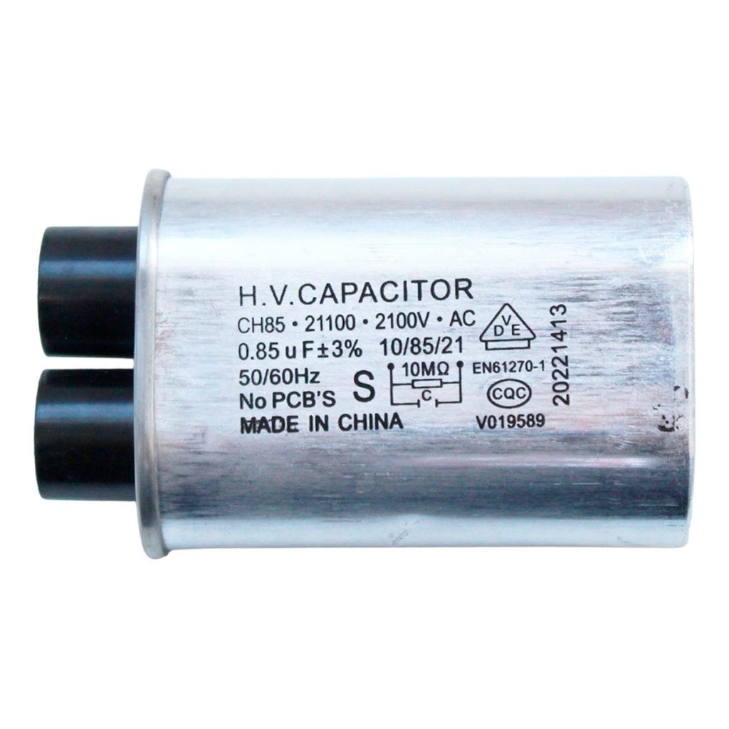 Capacitor Microondas 0.80uf X 2100v Alta Tensão Para Microondas