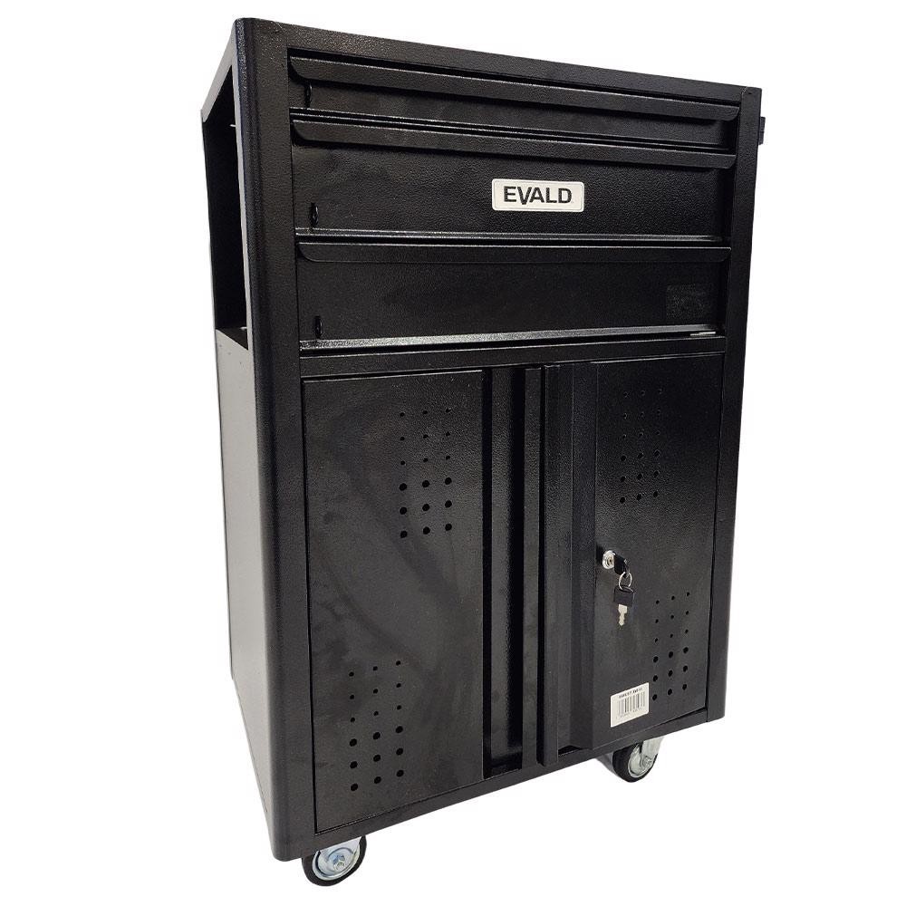 Carrinho para Ferramentas Fechado com 3 Gavetas EVC-14 EVALD