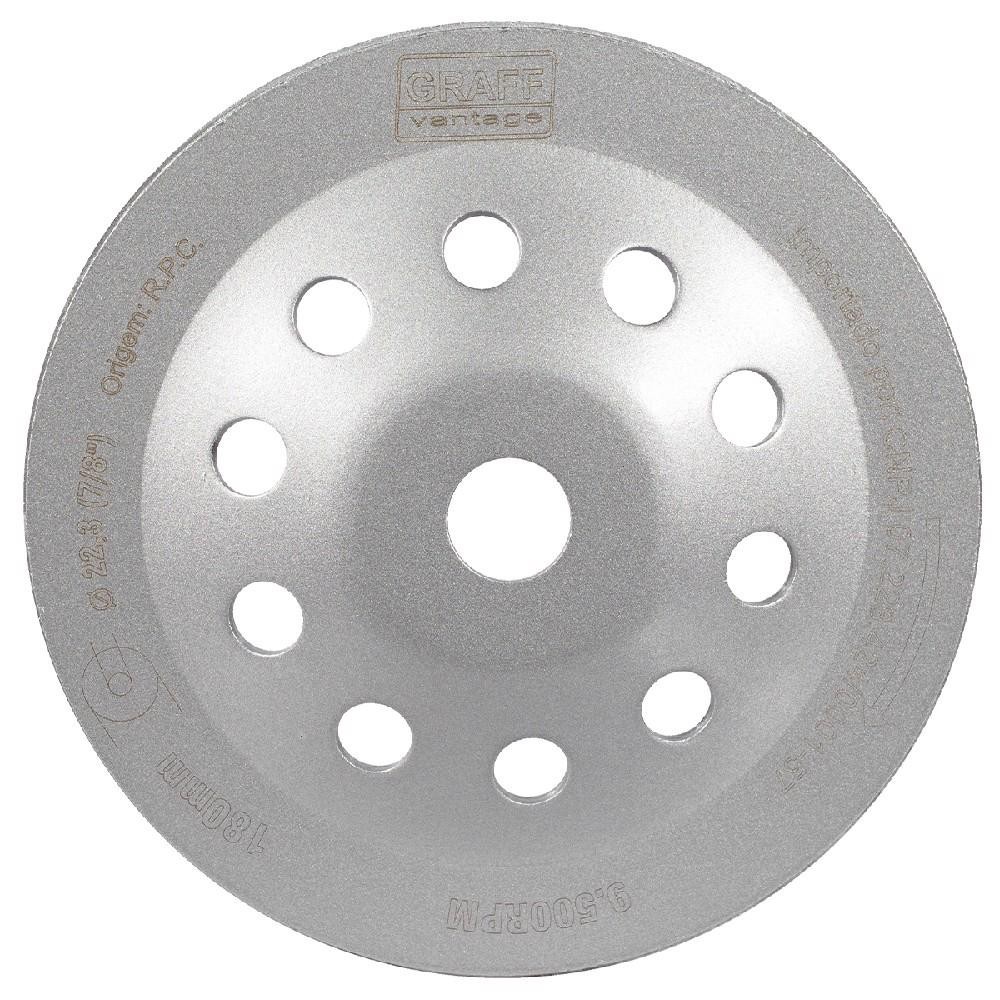 Rebolo Diamantado Tipo Prato 180x22,3mm (573,0003) - Graff Vantage