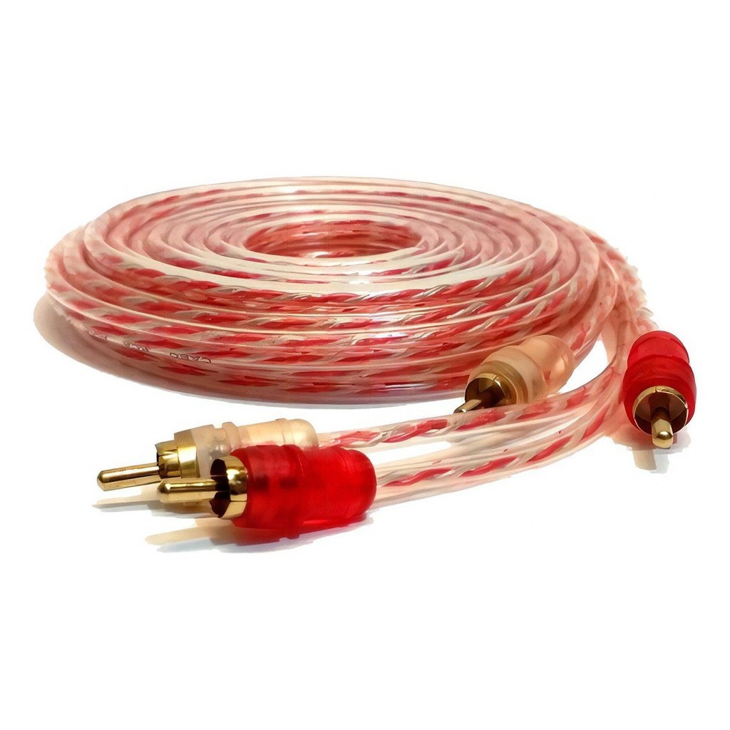 Cabo Rca Automotivo 5 Metros Blindado Cristal Matte S Ruidos em Oferta na Shopee