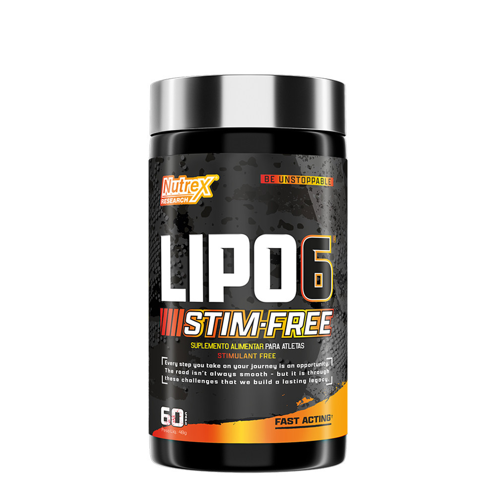 Termogênico Lipo-6 Stim-Free 60 cáps - Nutrex Research em Oferta na Shopee