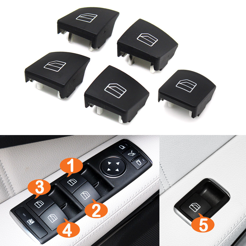 Tampa Da Do Interruptor Regulador Janela Carro Interior Para Mercedes Benz A B C E GLA GLK ML GL SLK SLC Classe W176 W246 W204 W212 W207 W156 X204 W166 W463 W177 W218