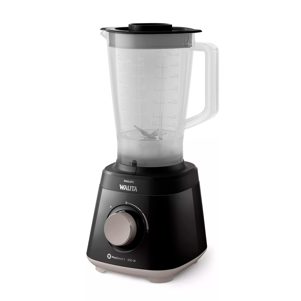 Liquidificador Portátil Philips Walita Daily Collection RI2110 220v ProBlend 550w 2 Velocidades Pulsar Preto 