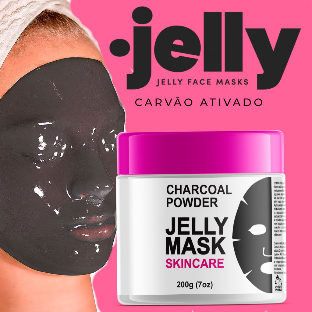 máscara detox facial cicatrizante pós peeling facial