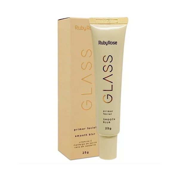 Primer Facial Ruby Rose Glass Smooth Blur HB352 em Oferta na Shopee