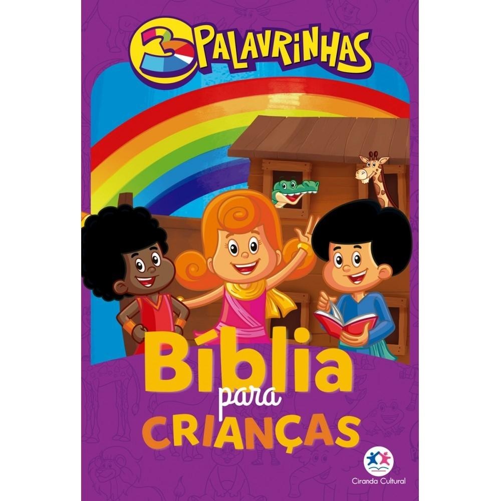 Livro 3 Palavrinhas - Bíblia para crianças em Oferta na Shopee