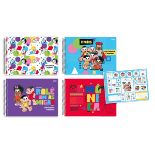 CADERNO CARTOGRAFIA1/1 CD ESP AD 60F  MONICA   SAO DOMINGOS   10359 em Oferta na Shopee