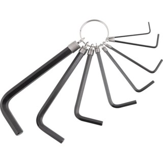 Jogo de chave allen com argola 1,5 a 8 mm com 8 peças - Nove54