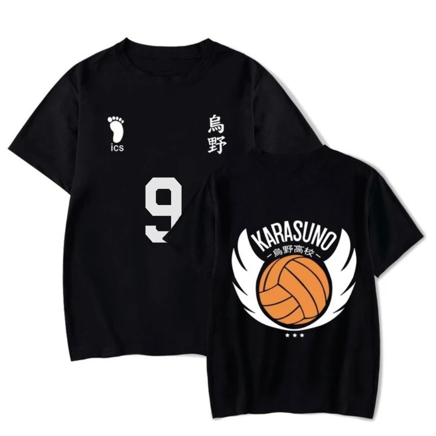 Camisa Volêi Anime Haikyuu! Esporte Masculina Feminina Nº 9