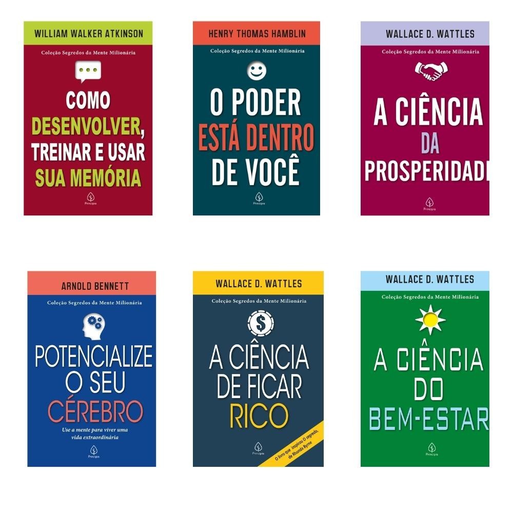 Kit Livro - Coleção Segredos da Mente Milionária II em Oferta na Shopee